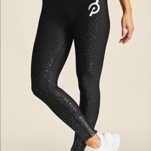 Peloton Black Ombre Sparkle Leggings